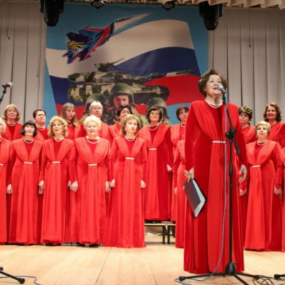 Концерт хора ветеранов МДК «Яуза» «Мы желаем счастья вам»